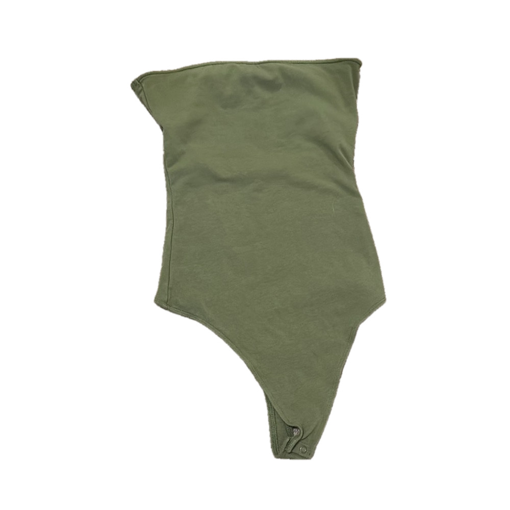 Olive Green Women's Bodysuit